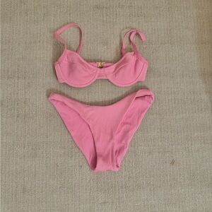 Kulani Kini’s pink underwire bikini